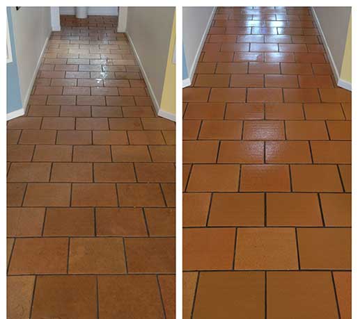 Tile and Grout Colour Sealing